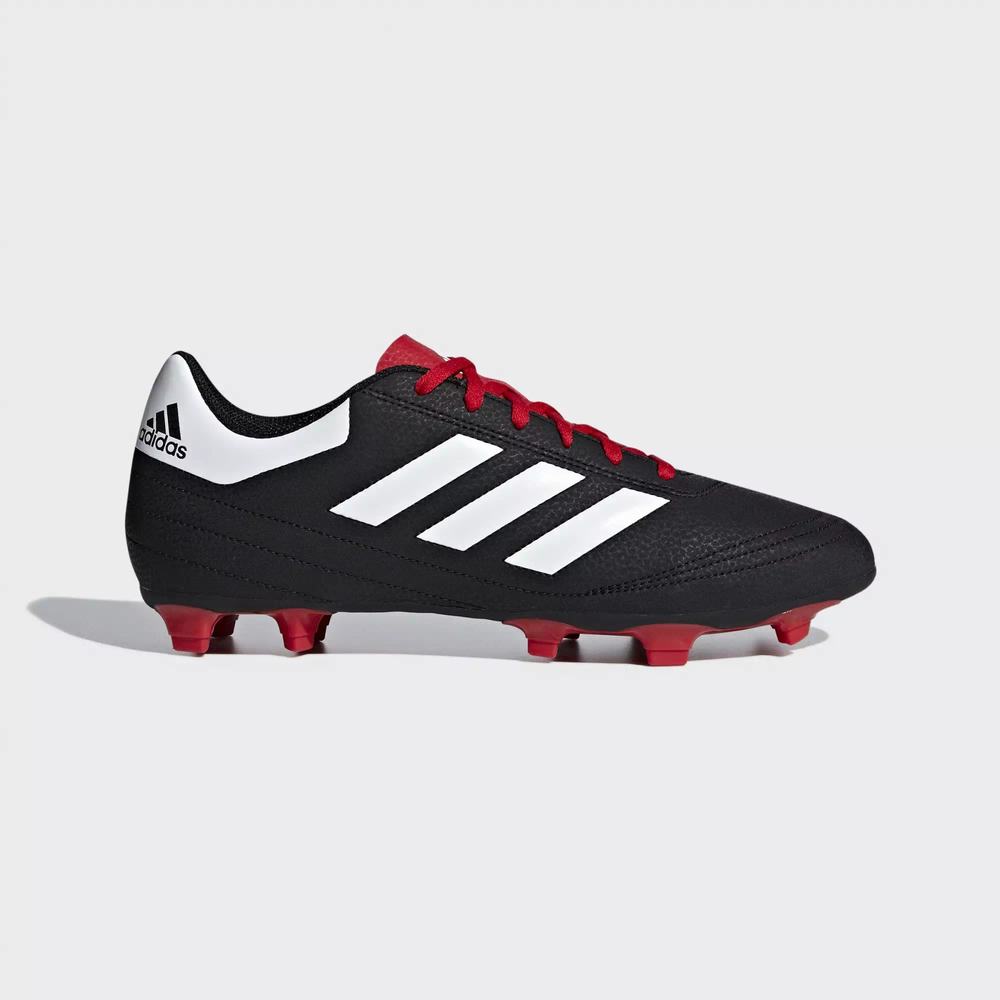 Adidas Goletto 6 Firm Ground Tacos de Futbol Negros Para Hombre (MX-42554)